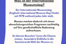 Erklärung Internationaler Museumstag