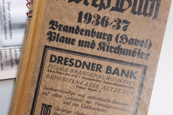 Virtueller Rundgang 82 – Adressbücher der Stadt Brandenburg stehen digitalisiert zur Verfügung