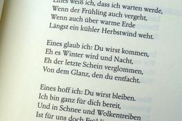 Virtueller Rundgang 30 – „Eines weiss ich“