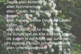 Alles Liebe zum Muttertag