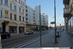 Das Neustädtische Rathaus und der Roland stehen am Ziel der Zeitreise am angestammten Platz (Foto/Animation: Stadtmuseum Brandenburg an der Havel)