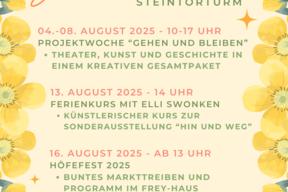 Part I des Sommerprogramms 2025