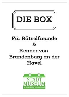 Die Box Titelfolie