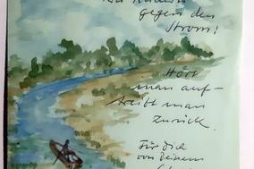 Gemalte Poesie an der Elbe – Objekte 8 und 9 zum Internationalen Museumstag