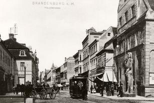 Kaufhaus Conitzer in der Hauptstraße