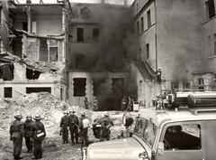 Feuerwehrübung 1968 (Foto: Bruno Wernitz / Stadtmuseum Brandenburg an der Havel)