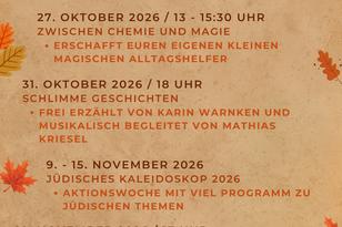 Herbstprogramm Part II
