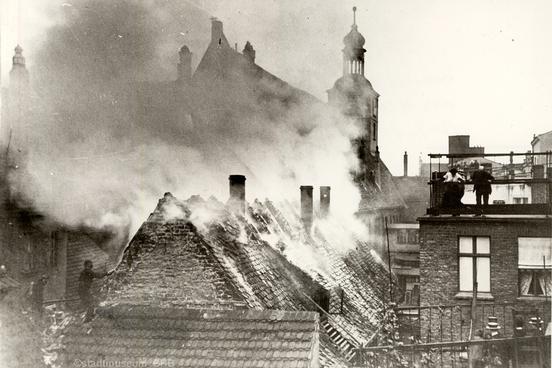 Virtueller Rundgang 77 - Großbrand am Neustädtischen Rathaus 1908