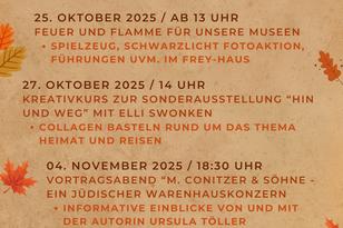 Herbstprogramm Part II