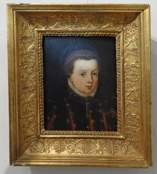 Porträt einer jungen Frau (um 1600), Rahmen um 1800   