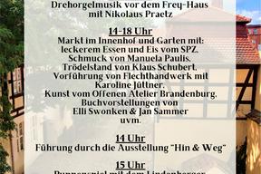 Plakat Höfefest 2025 mit Programm