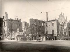 Das ruinöse Neustädtische Rathaus kurz nach Kriegsende (Foto: Stadtmuseum Brandenburg an der Havel)