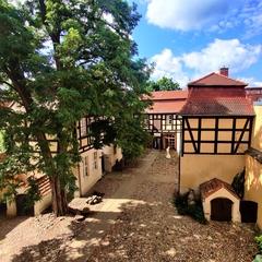 Hof des Stadtmuseums Brandenburg an der Havel im Frey-Haus