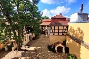 Hof des Stadtmuseums Brandenburg an der Havel im Frey-Haus