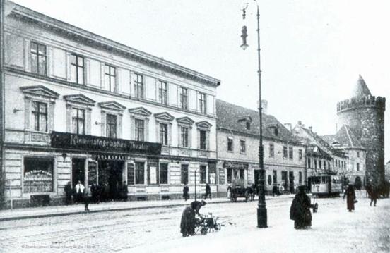 Das "Kinematographische Theater" vor dem 1. Weltkrieg (Stadtmuseum Brandenburg an der Havel)
