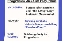 Programm Internationaler Museumstag im Frey-Haus