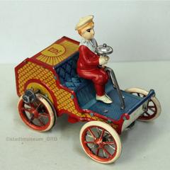 Patentwerk E.P. Lehmann, Wackelauto von 1903 (Quelle/Foto: Stadtmuseum Brandenburg an der Havel)